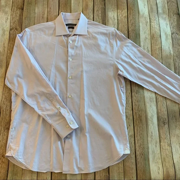 John Varvatos men’s long sleeve button down dress shirt | size 15.5 neck 32/33 - Picture 7 of 11